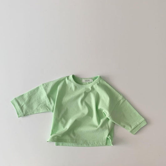Camiseta Infantil Manga Larga en Colores Pastel - Image 10