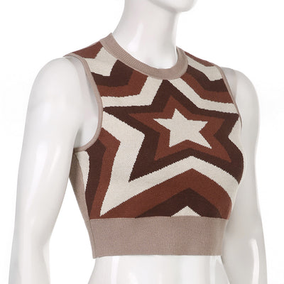 Chaleco de Lana Slim con Cuello Redondo y Detalles en Contraste - Image 16