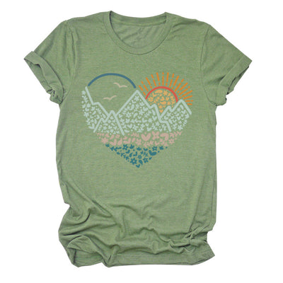 Blusa Suelta de Manga Corta para Uso Diario - Image 34