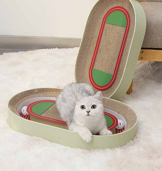 Tablero Rascable Cancha de Fútbol Corrugado para Gatos - Image 5