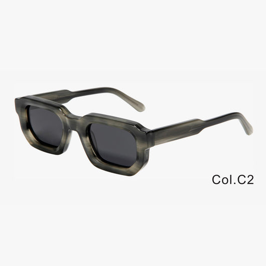Gafas de Sol Retro Cuadradas en Acetato - Protección y Estilo - Image 7