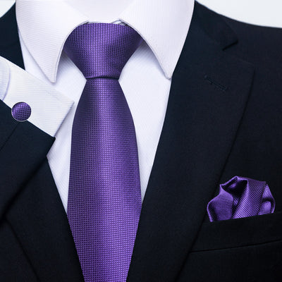 Conjunto Completo de Accesorios Ejecutivos: Corbata, Pañuelo y Gemelos Formales - Image 2