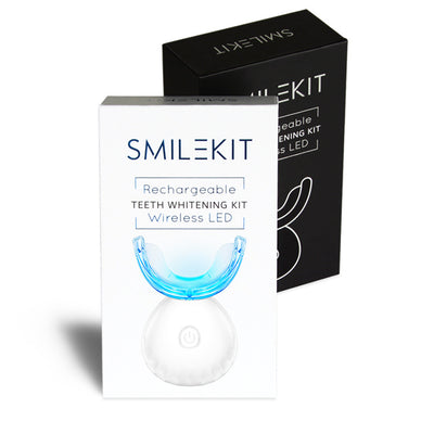 Kit de Blanqueamiento Dental con Lámpara LED de Carga Inalámbrica