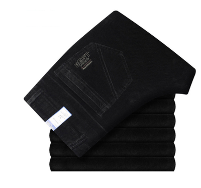Pantalones de Pana Elástica Rectos para Hombre - Image 3