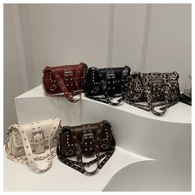 Bolso Bandolera Personalizado Estampado Leopardo Motocicleta para Mujer - Image 17