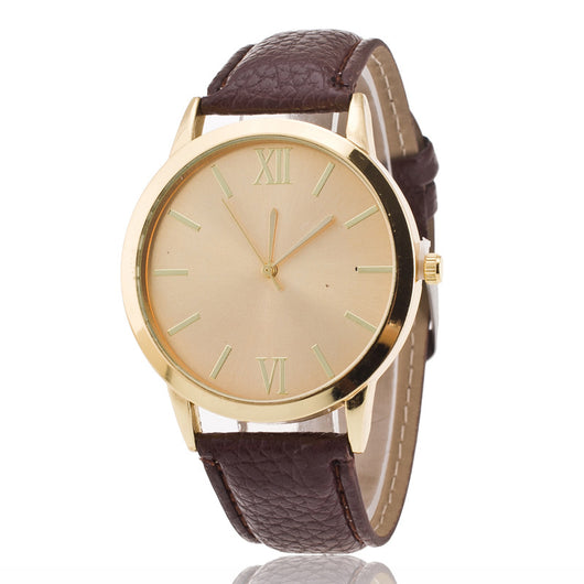 Reloj de Cuarzo Elegante para Pareja con Cinturón de Negocios - Image 9