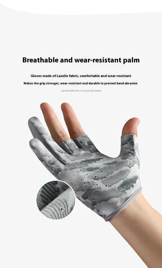 Guantes de Pesca Profesionales con Protección Solar y Tres Dedos Expuestos - Image 14