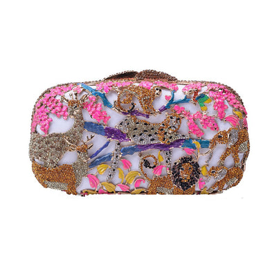 Bolso de Noche Diamante Lujo Europeo - Cartera Nupcial Brillante Premium - Image 3