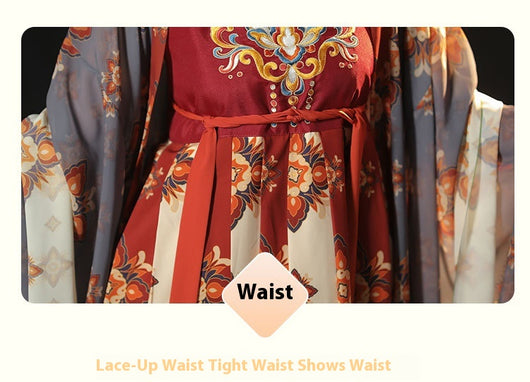 Vestido Tang Estilo Concubina Imperial - Traje Tradicional Chino de Una Pieza - Image 12