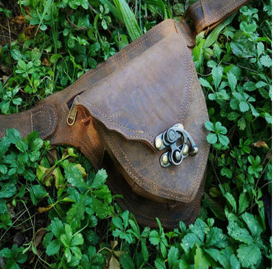 Bolso Bandolera Steampunk Retro con Diseño de Corazón - Image 8