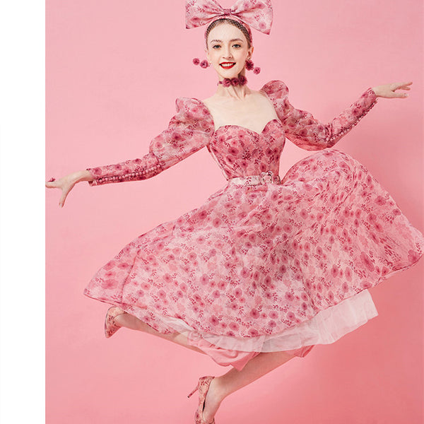 Vestido de Fiesta Slim Elegante para Mujer