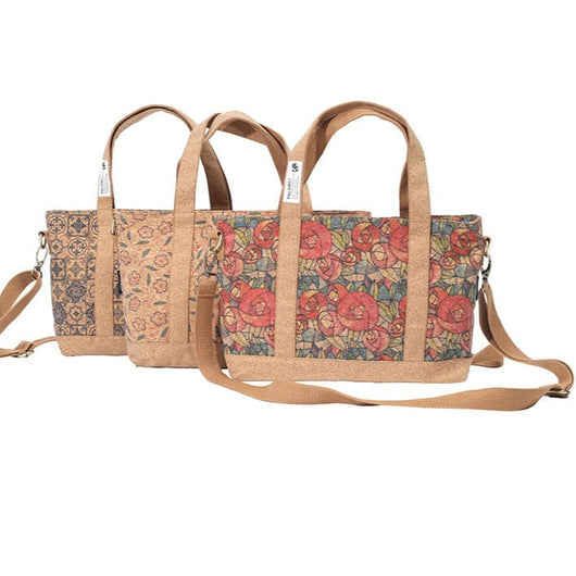 Bolsa Crossbody de Corcho Ecológica con Capacidad de Tote Portátil - Image 13