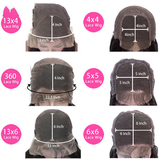 Peluca con Diadema de Cabello Humano Natural - Image 2