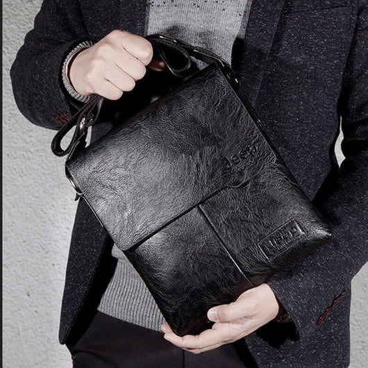 Bolso Messenger Ejecutivo Asimétrico con Billetera Integrada - Image 12