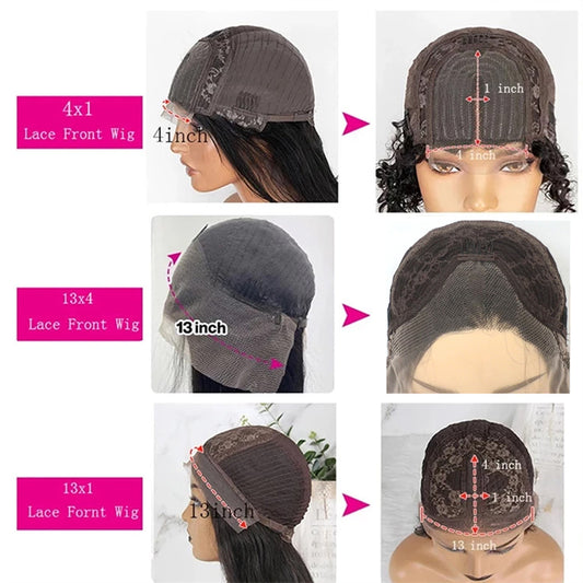 Peluca Sintética Larga con Encaje Frontal para Mujer - Image 2
