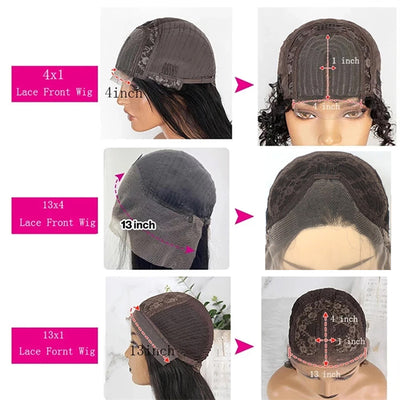 Peluca Sintética Larga con Encaje Frontal para Mujer - Image 2