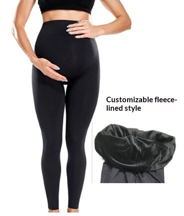 Pantalones Ajustados de Cintura Alta para Embarazadas - Image 8