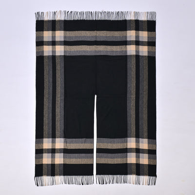 Chal con Borlas y Diseño Escocés Jacquard - Image 38