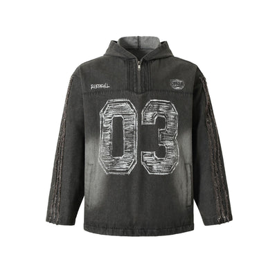 Sudadera Abrigo Street Art Destrucción Americana - Image 11