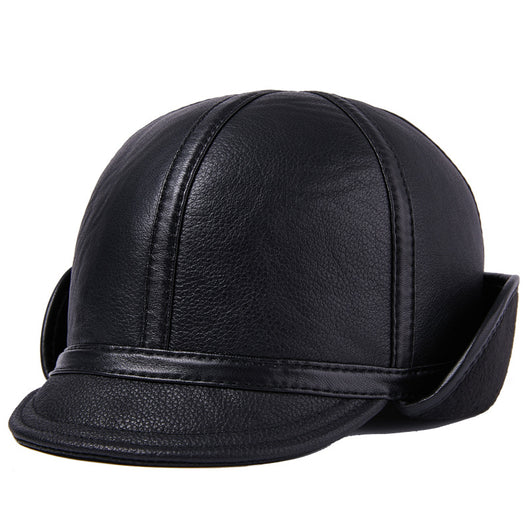 Gorro de Invierno en Piel de Borrego con Forro Térmico para Hombre