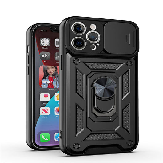 Funda Deslizante con Soporte Magnético Anti-caídas para Celular - Image 2