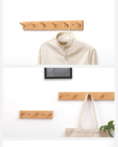 Perchero de Madera Maciza con Ganchos Resistentes - Image 17