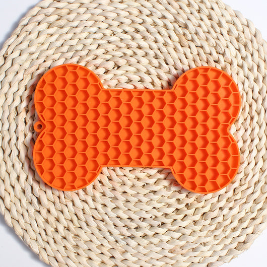 Tapete Masticable de Silicona con Hueso para Perros - Comedero Lento - Image 5