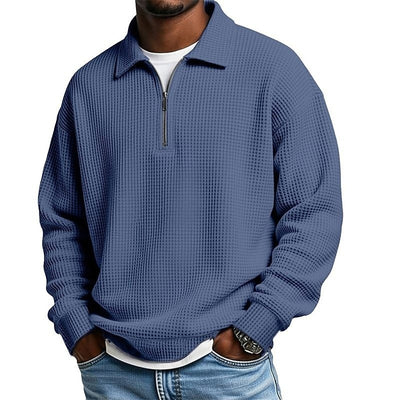 Polo Manga Corta con Cuello y Cierre de Medio Zip - Image 18