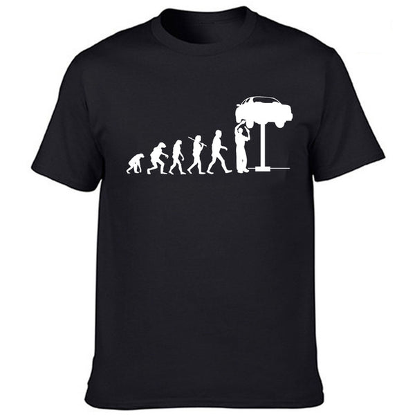 Playera Estampada de Cuello Redondo para Hombre - Colección Verano