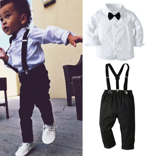 Overol Formal para Niños - Traje Elegante para Anfitriones