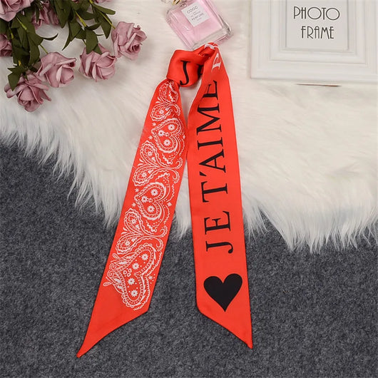 Pañuelo de Seda Estampado para Mujer - Accesorio Versátil Twill - Image 16