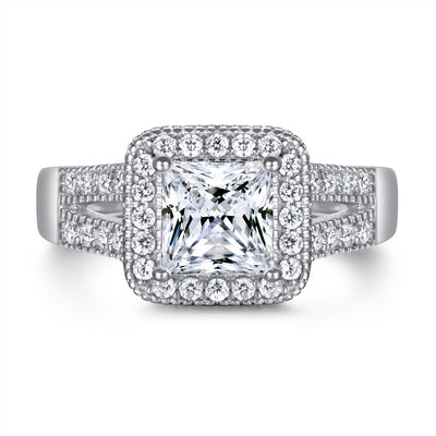Anillo de Plata S925 con Circonita Brillante para Mujer - Image 11