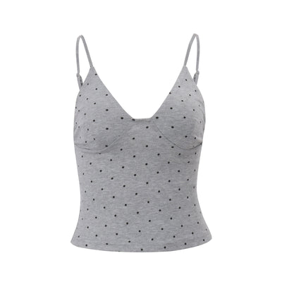 Blusa Camiseta Lunares Ajustada y Elegante para Mujer - Image 5