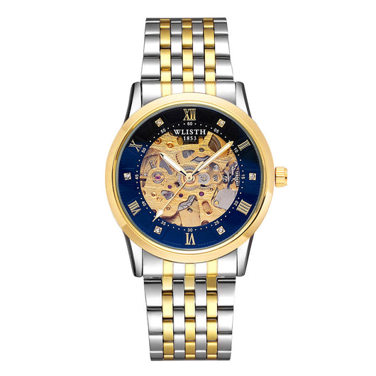 Reloj Automático de Negocios para Hombre Acero Inoxidable Resistente al Agua - Image 3