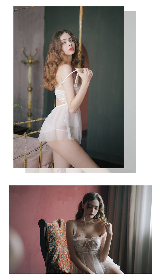 Camisón Femenino con Tirantes Ajustables - Image 6