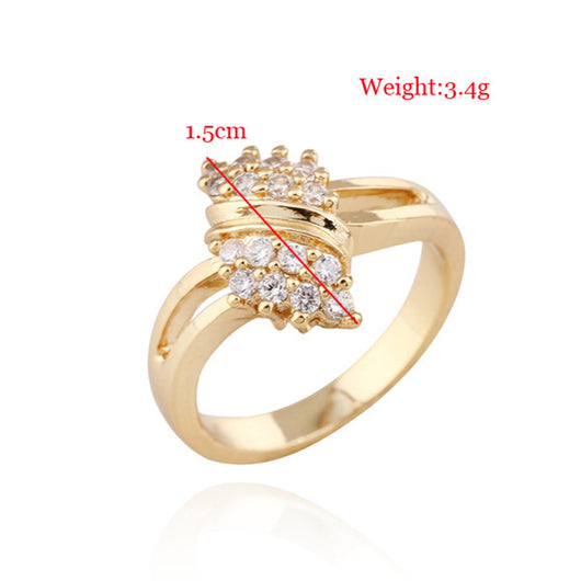 Anillo de Moda Coreana para Niñas con Circonita Brillante - Image 7