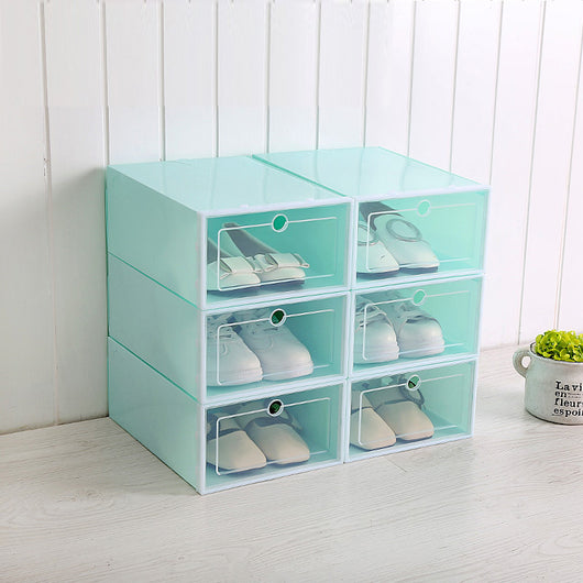 Caja Organizadora Transparente para Zapatillas - Almacenamiento Apilable - Image 12