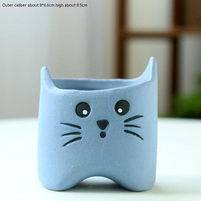 Maceta Decorativa Gato Adorable para Suculentas - Image 6