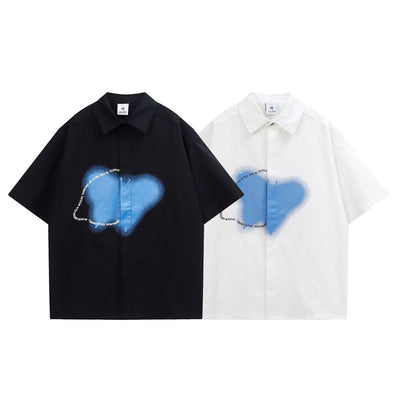 Playera Hip Hop Europea de Letras para Hombre y Mujer - Image 14
