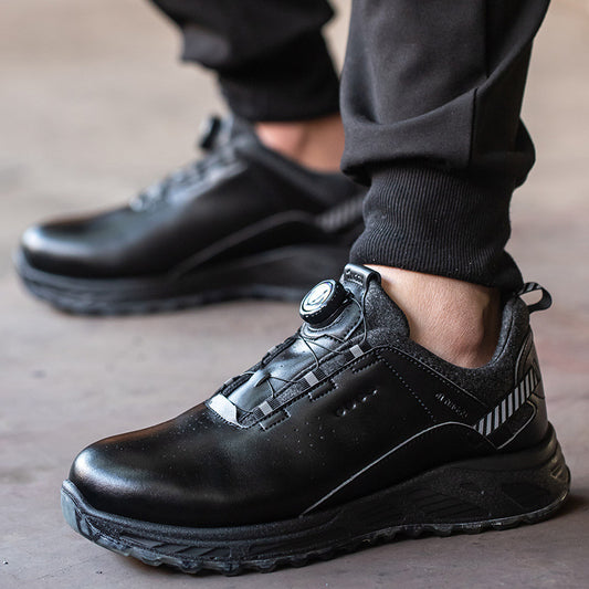 Zapatos de Seguridad con Cierre Giratorio y Cordones Ajustables