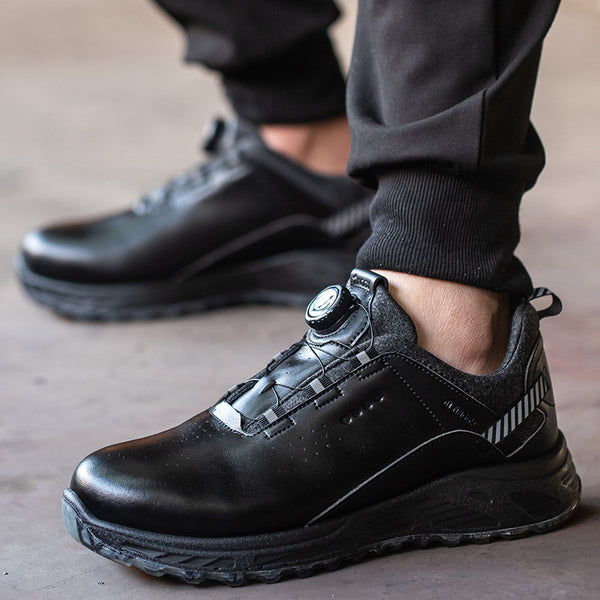 Zapatos de Seguridad con Cierre Giratorio y Cordones Ajustables