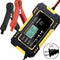 Smart Charger 12V 6A with Digital Display for Motorcycles