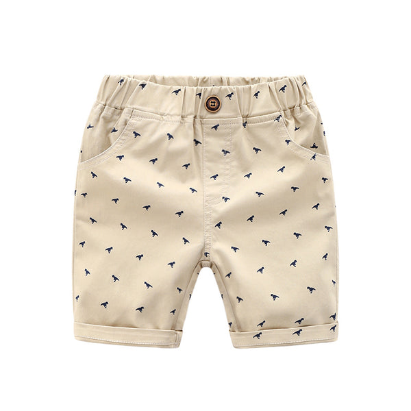 Pantalones de Cinco Puntos Estilo Coreano para Niños y Adolescentes