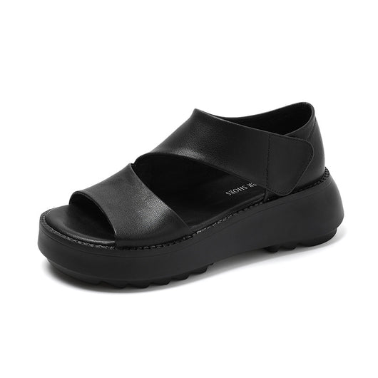 Sandalias de Plataforma con Velcro que Aumentan Altura - Comodidad Verano - Image 11