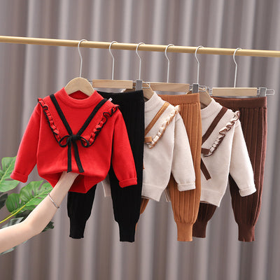 Suéter Infantil con Volantes para Niña - Pullover Otoño Invierno - Image 11