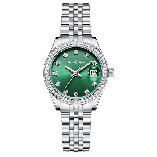 Reloj de Calendario de Lujo Exclusivo para Mujer - Image 2