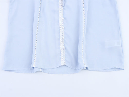 Blusa Elegante con Encaje y Mangas Linterna - Image 13