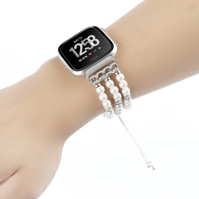 Pulsera Elástica de Perlas - Brazalete Versátil para Mujer