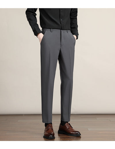 Pantalón de Vestir Hombre Coreano Corte Drop-crotch Tendencia - Image 15