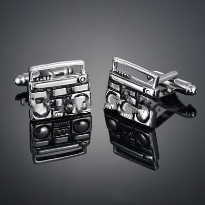 Gemelos Musicales Estilo Radio Francesa - Accesorios Premium - Image 9